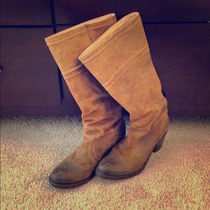 Frye Tan Boots